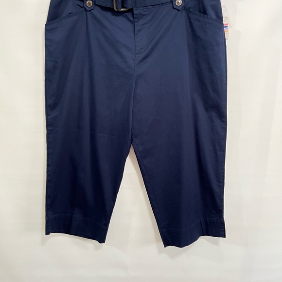 White Stag ankle capri NWT sz 16W plus size blue - Picture 2 of 14